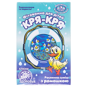 Фитованна №2 Кря-Кря ромашка ф/п 30г №3 Ключи здоровья
