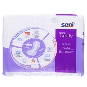 Урологические прокладки SENI Lady Plus №15