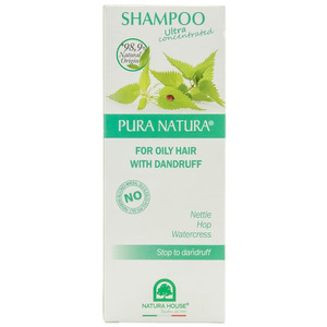 Шампунь Natura House для волос жирных с крапивой и хмелем 250 мл