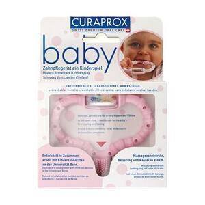 Стимулятор Curaprox для прорезывания временных зубов  розовый