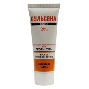 Паста Сульсена для волосся від лупи 2% 75 мл