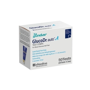 Тест-полоски GlucoDr.auto А AGM-4000 для глюкометра №50