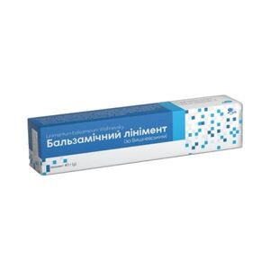 Бальзамічний лінімент (по Вишневському) туба 40г Лубнифарм