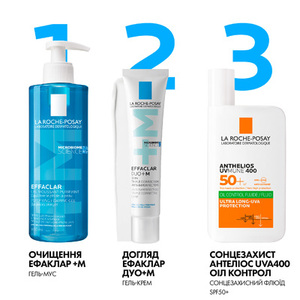 Гель-мусс La Roche-Posay Эфаклар для очищения проблемной кожи 200 мл