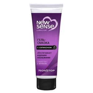 Гель-змазка New Sense з силіконом 100 мл