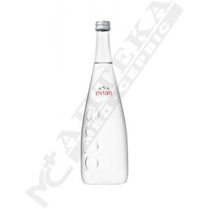Вода Evian минеральная негазированная стекло 0,75 мл
