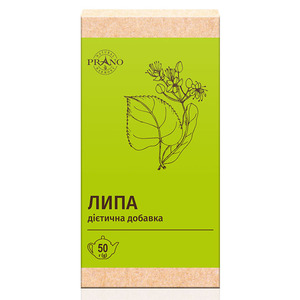 Фіточай Prano Липи квіти 50 г (Україна)