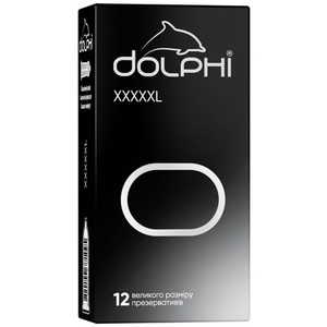 Презервативы Dolphi XXXXXL №12 увеличенного размера