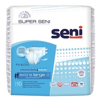 Подгузники для взрослых SUPER SENI AIR Extra Large №10