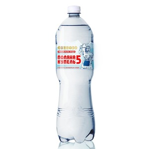 Вода Поляна Купель-5 газированная 1л (Алекс)