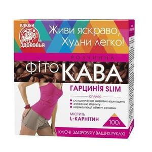 Фитокофе Ключи Здоровья Гарциния Slim для похудения 100г