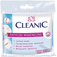 Cleanic ватные палочки №100 банка