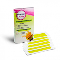 Восковые полоски VELVETIC SILKY SKIN для депиляции тела Фрукты №12