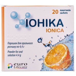 Ионика порошок по 4.4 г в пакетиках 20 шт.