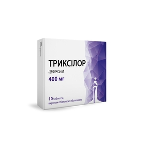 Триксилор табл. 400мг №10