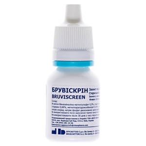 БРУВІСКРІН (Bruviscreen) очні краплі фл.10мл
