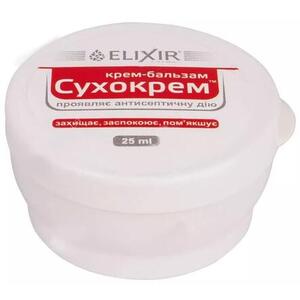 Крем-бальзам Сухокрем 25мл Эликсир