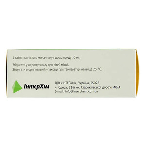 Мематон IC таблетки по 10 мг 30 шт. (10х3)