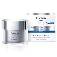 Крем Eucerin 63486 Гиалурон-Филлер +3x Эффект ночной против морщин д/всех типов кожи 50мл