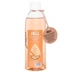 ЯКА шампунь-бальзам с протеинами Пшеници д/восстан. волос 350мл