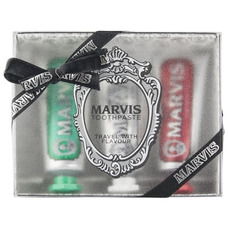Набор Marvis Подарочный с зубными пастами трех вкусов - Классическая, Отбеливающая, Корица 3x25мл Набор Marvis Подарочный с зубными пастами трех вкусов - Классическая, Отбеливающая, Корица 3x25мл