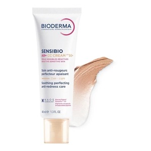 Крем для лица Bioderma AR+СС Сенсибио увл.светлый тон с SPF50+ 40 мл