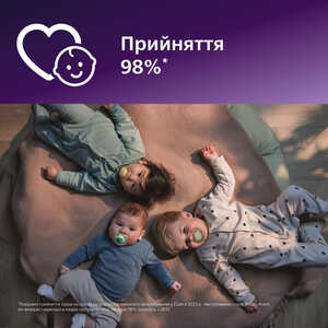 Пустушка Avent 349/50 Ultra Air нейтр дизайн 18+ міс 2шт