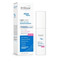 Крем-флюид для лица H-Derm увлажняющий Aqua Ideal 50 мл