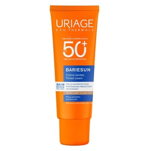 Крем Uriage Барьесан Солнцезащитный тональный золотистый SPF50+ 50 мл