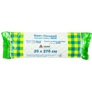Бинт Igar гипсовый 20*2.7 м