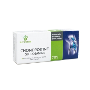 Хондроитин с глюкозамином таблетки 0,5 г №40
