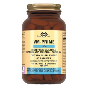 Солгар (Solgar) Витаминно-минеральный комплекс VM Prime 50+ табл. №60