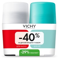 Промонабор Vichy Шариковый дезодарант муж 72 час+дез жен 48 час 2026