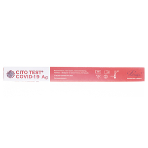 Тест-система CITO TEST COVID-19 Ag д/выявления антигенов №1 (самоконтроль)