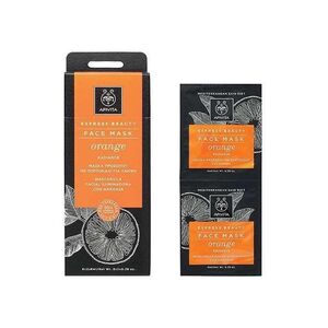 Маска Apivita EXPRESS BEAUTY с апельсином Сияние 2х8 мл