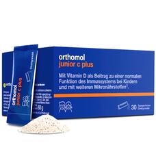 Витамины Ортомол Junior C plus гран.30дн.Малина-Лайм (сила иммун.д/детей)