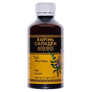 Фитосироп Корень солодки при кашле 200мл