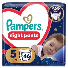 Подгузники-трусики Pampers Pants Night Юниор (12-17кг) Джамбо 46шт №1