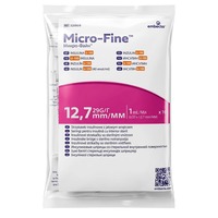 Шприц інсуліновий 1мл U-100 Embecta Micro-Fine 29G (0,33x12.7мм) №1