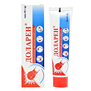 Доларен гель по 50 г в тубах