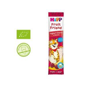 Батончик HIPP 31363-03 Органічний фруктово-злаковий Йогурт-Вишня-Банан 23г