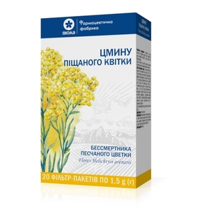 Безсмертника (Цмін) квітки по 1.5 г у фільтр-пакетиках 20 шт. - Віола