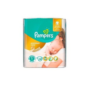 Підгузники Pampers Premium Care Newborn 2-5 кг №22