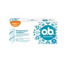 Тампоны O.b. ProComfort Super №16
