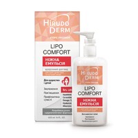 Емульсія Hirudo Derm LIPO COMFORT ніжна для сухої і чутливої шкіри 400мл