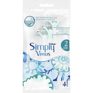 Бритва Gillette Simply Venus 2 Станки женские одноразовые 4 шт.