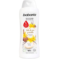 Гель Babaria для душа и ванны с кокосовым маслом и ванилью 1л