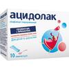 Ацидолак порошок для приготування ор розчину саше 3г №10