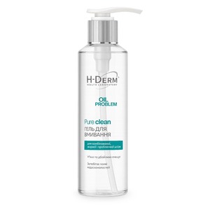 Гель для обличчя H-Derm Oil Problem для вмивання 180 мл