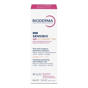 Крем для лица Bioderma AR+СС Сенсибио увл.светлый тон с SPF50+ 40 мл